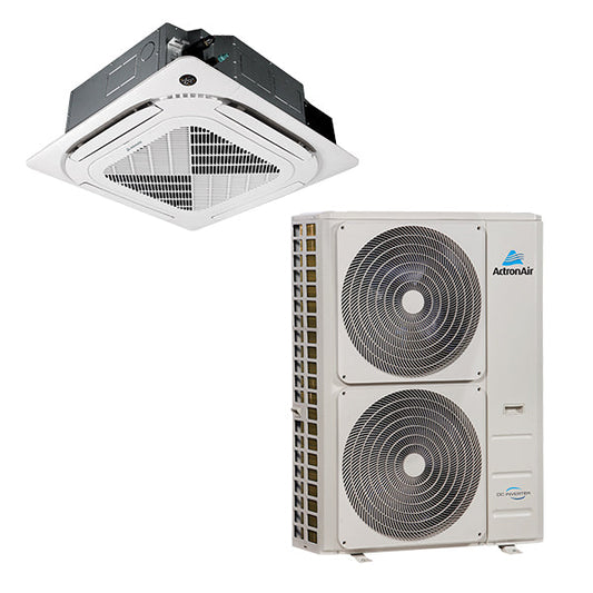 ActronAir 11kW Cascade S2 Cassette Split System Air Conditioner CRE-100CS/CRC-100CS
