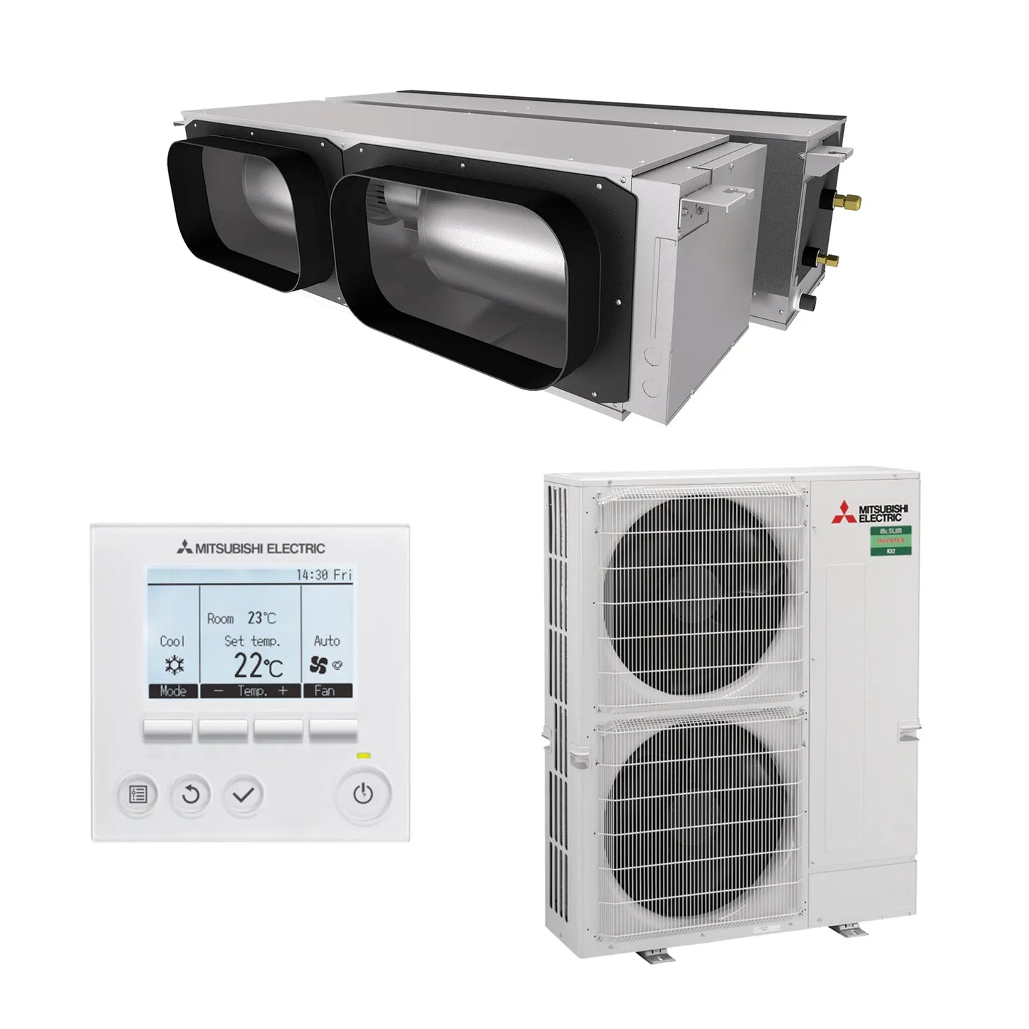 Mitsubishi Electric 14.0kW Ducted System PEAMS140HAAVKIT
