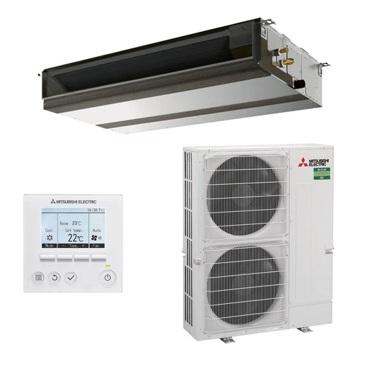 Mitsubishi Electric 14kW Ducted Split System PEAD-M140JAA / PUZ-M140VKAA