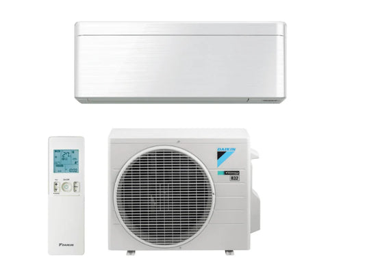 Daikin 2.5kW Split System Air Conditioner (Zena Series - White) FTXJ25T-W