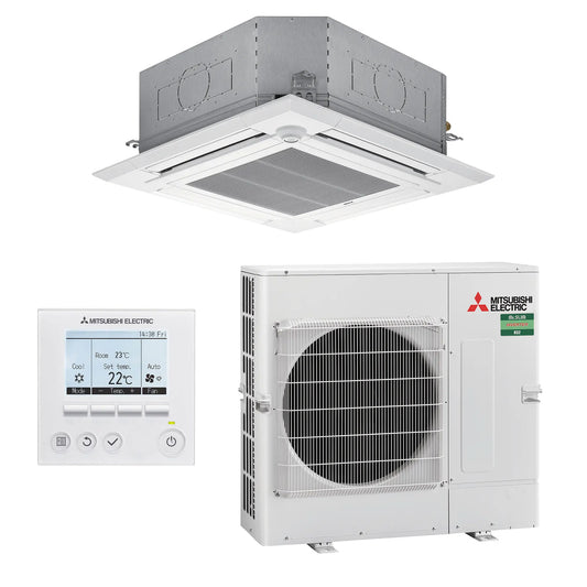 Mitsubishi Electric 10kW Cassette Split System PLA-M100EA2-A.TH / PUZ-M100VKA-A.TH