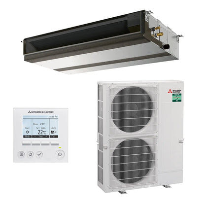 Mitsubishi Electric 10kW Ducted Split System (Power Inverter) PEAD-M100JAA / PUZ-ZM100VKAA