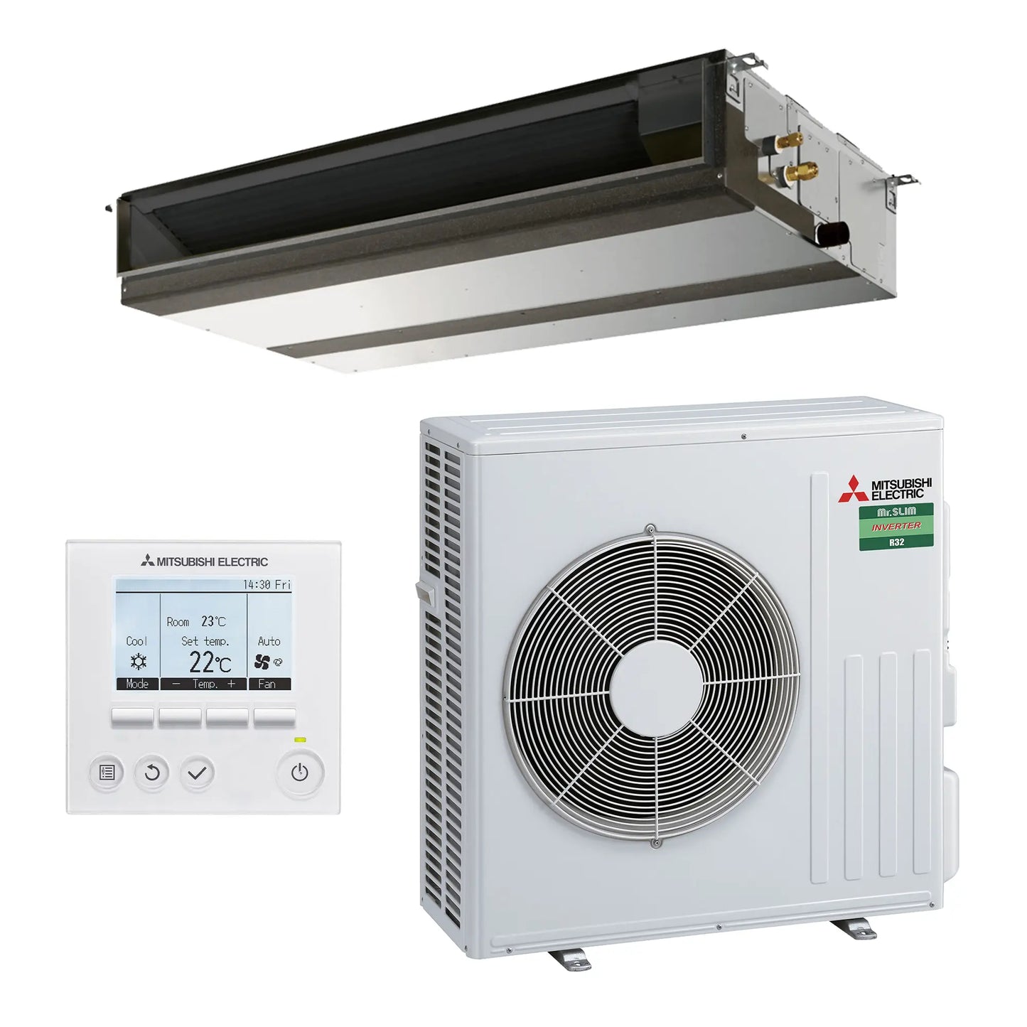 Mitsubishi Electric 6kW Ducted Split System PEAD-M60JAA / SUZ-M60VADA