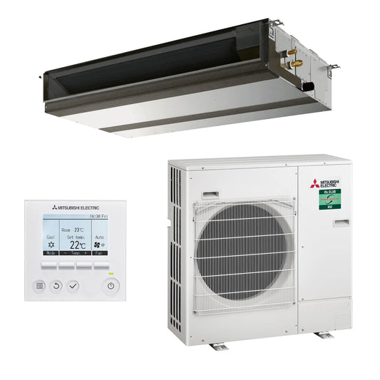 Mitsubishi Electric 7.1kW Ducted Split System (Power Inverter) PEAD-M71JAA / PUZ-ZM71VHAA