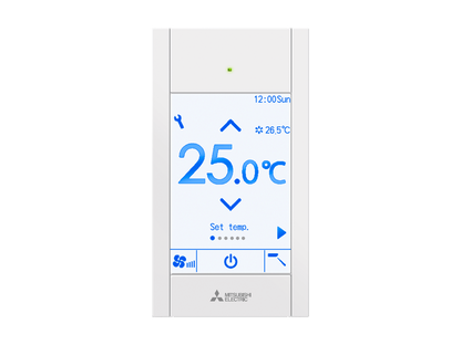 Mitsubishi Electric PAR-CT01MAA Simple Touch Screen Wired Controller
