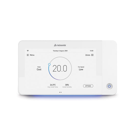 ActronAir NEO TOUCH Master Wall Controller (White) NTW-1000